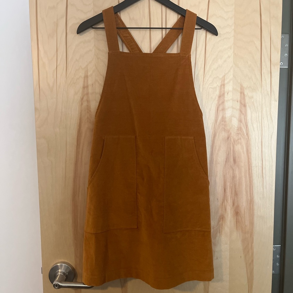 Burnt Orange Velveteen Jumper